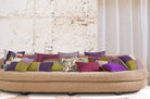 【海外取寄品】CASAMANCE ARA アラ クッション(オリーブ ヴィオレ) 60×40cm 中材付 - HOUSE OF JAPAN Shop