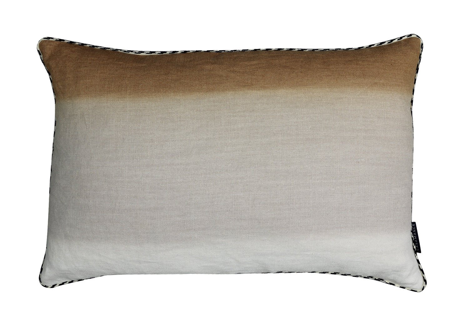 【海外取寄品】CASAMANCE AURORE オウロール クッション(イヴォワール キャメル) 60×40cm 中材付 - HOUSE OF JAPAN Shop