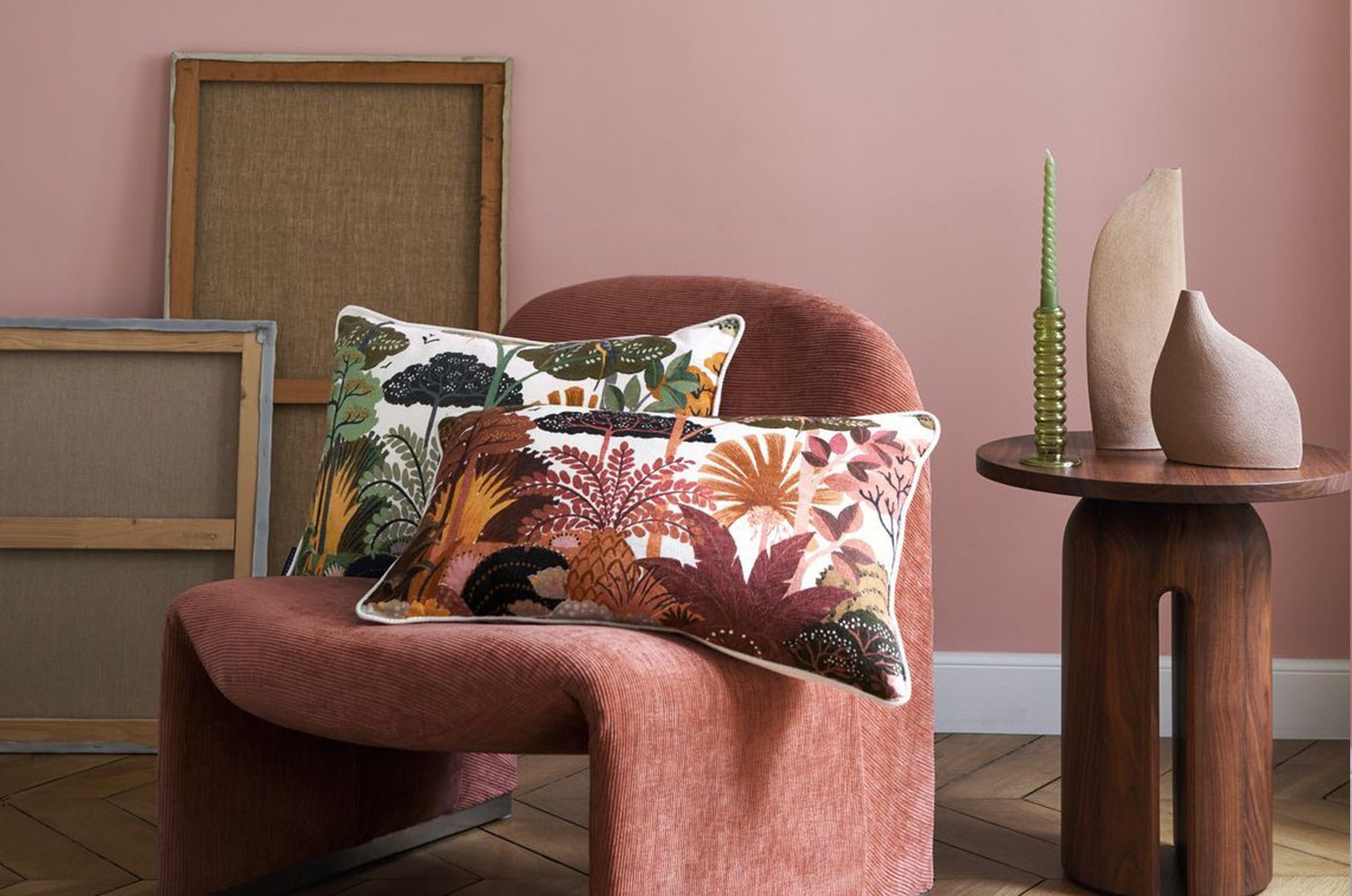 【海外取寄品】CASAMANCE AVA アヴァ クッション(セラドン) 60×40cm 中材付 - HOUSE OF JAPAN Shop