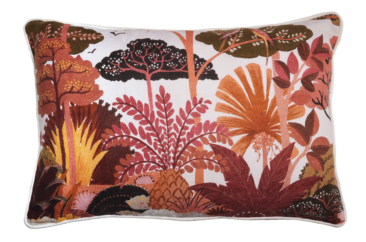 【海外取寄品】CASAMANCE AVA アヴァ クッション(テラコッタ) 60×40cm 中材付 - HOUSE OF JAPAN Shop