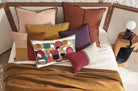 【海外取寄品】CASAMANCE CENTON サントン クッションカバー(オークル ヴェール ド グリ) 45×45cm - HOUSE OF JAPAN Shop