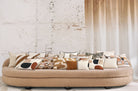 【海外取寄品】CASAMANCE CONVOITISE コンヴォワティズ クッション(ベージュ ローズ) 60×40cm 中材付 - HOUSE OF JAPAN Shop
