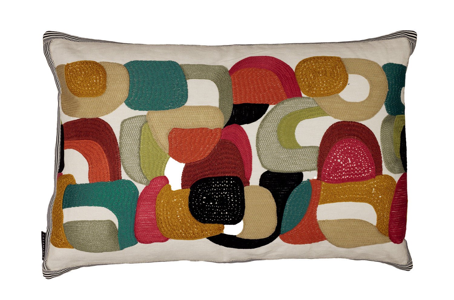 【海外取寄品】CASAMANCE CONVOITISE コンヴォワティズ クッション(ムルティコ) 60×40cm 中材付 - HOUSE OF JAPAN Shop