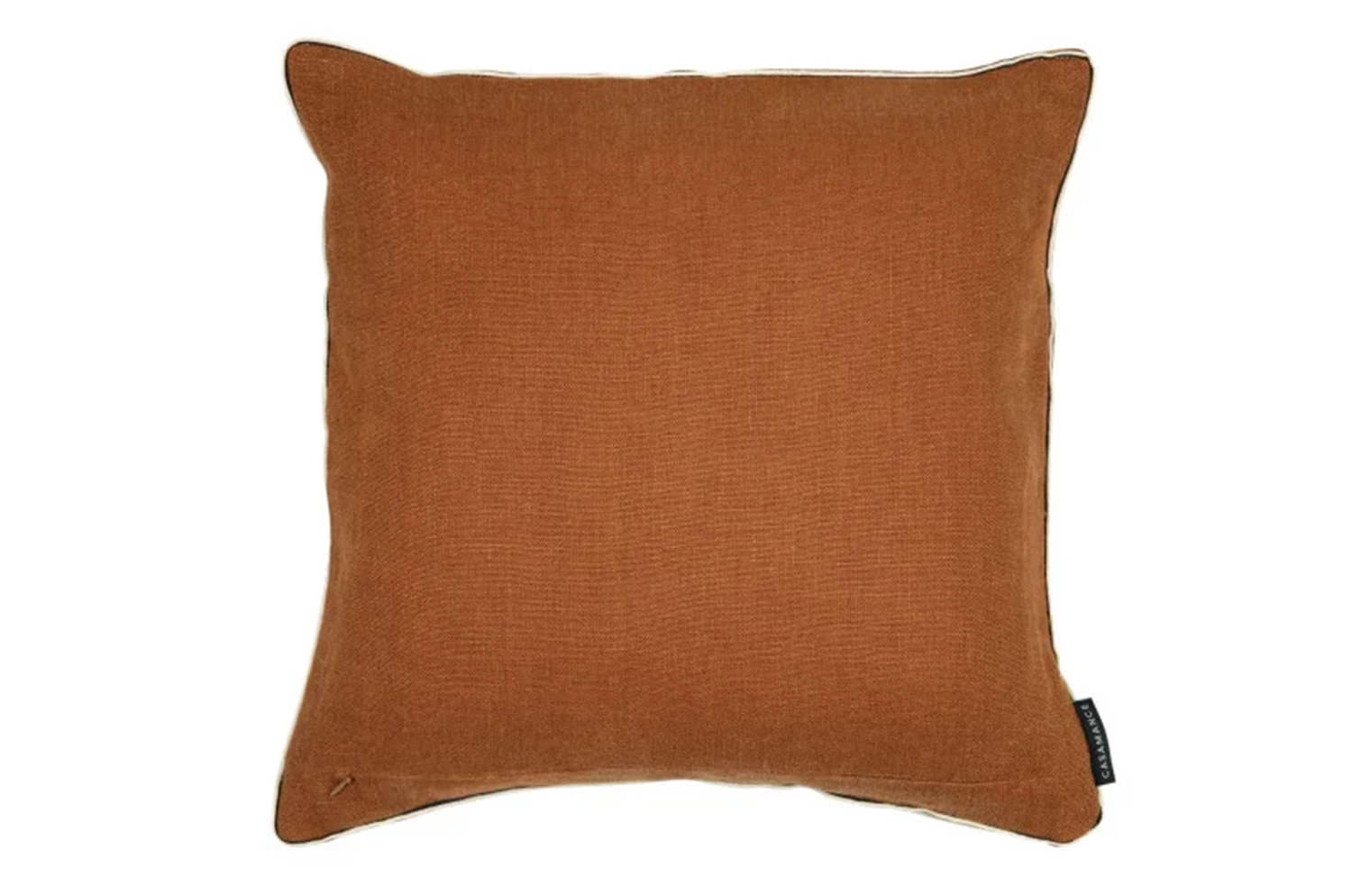 【海外取寄品】CASAMANCE COTE LIN コートリン クッションカバー(Terracota) 45×45cm - HOUSE OF JAPAN Shop