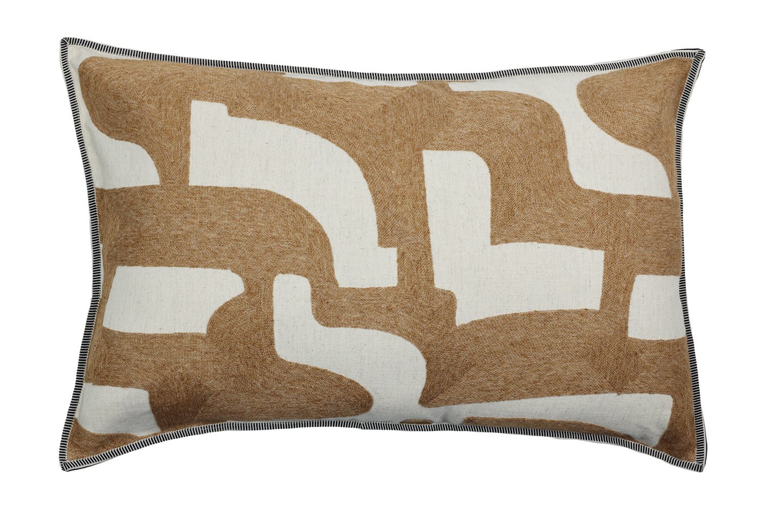【海外取寄品】CASAMANCE ENTRELACS オントルラック クッション(タバ) 60×40cm 中材付 - HOUSE OF JAPAN Shop