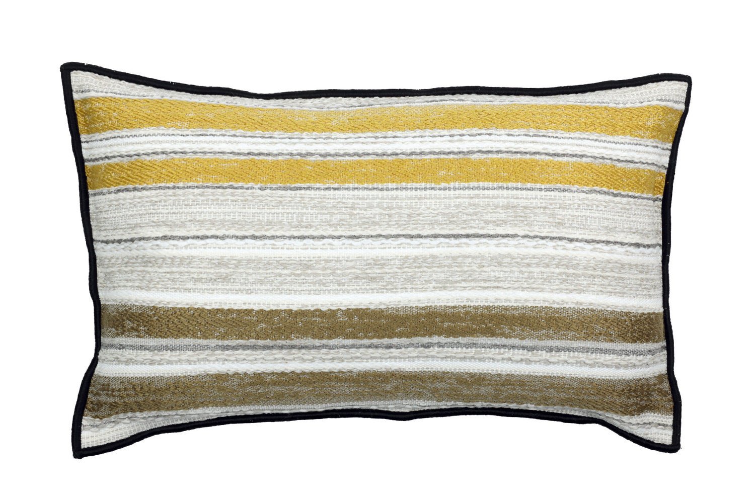 【海外取寄品】CASAMANCE ESPANTO エスパント クッション(ジョヌ カーキ) 50×30cm 中材付 - HOUSE OF JAPAN Shop