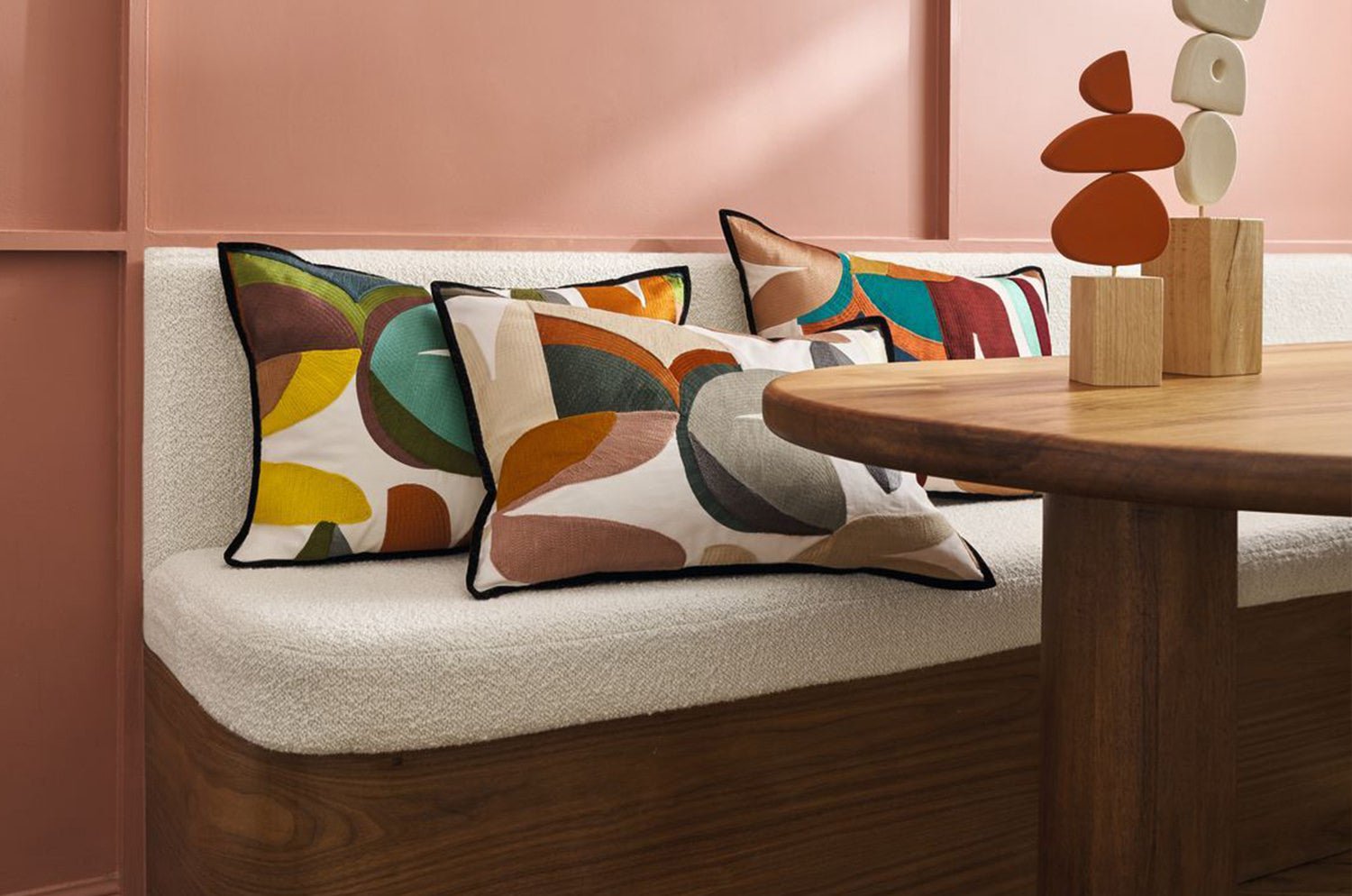 【海外取寄品】CASAMANCE FLIRT フラート クッション(アンブル) 60×40cm 中材付 - HOUSE OF JAPAN Shop