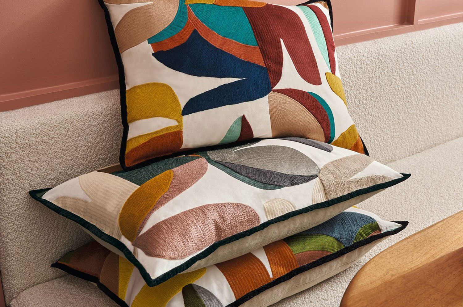 【海外取寄品】CASAMANCE FLIRT フラート クッション(トパーズ) 60×40cm 中材付 - HOUSE OF JAPAN Shop