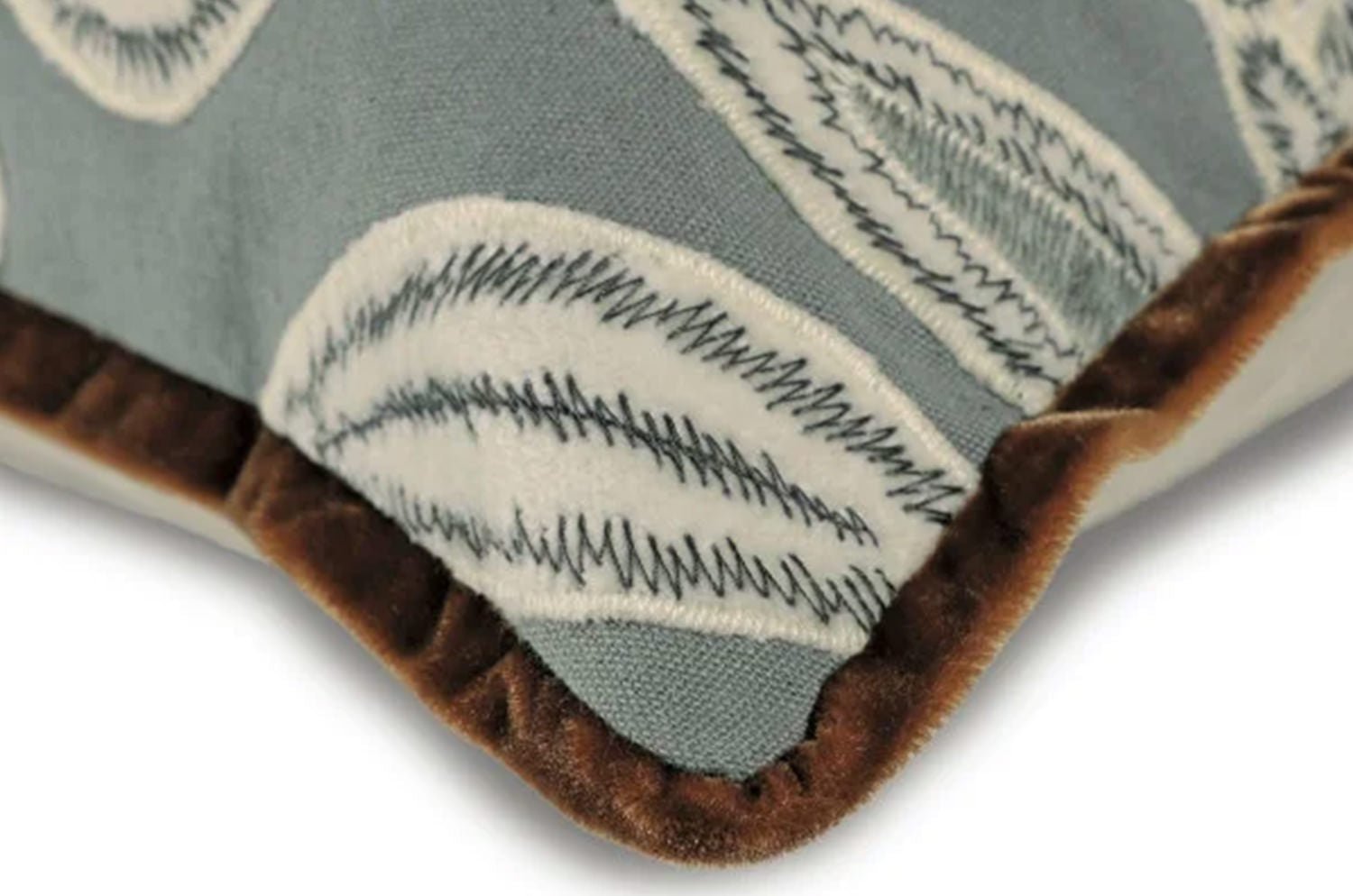 【海外取寄品】CASAMANCE FORGET ME NOT フォーゲットミーノット クッションカバー(Pierre bleue) 50×30cm - HOUSE OF JAPAN Shop