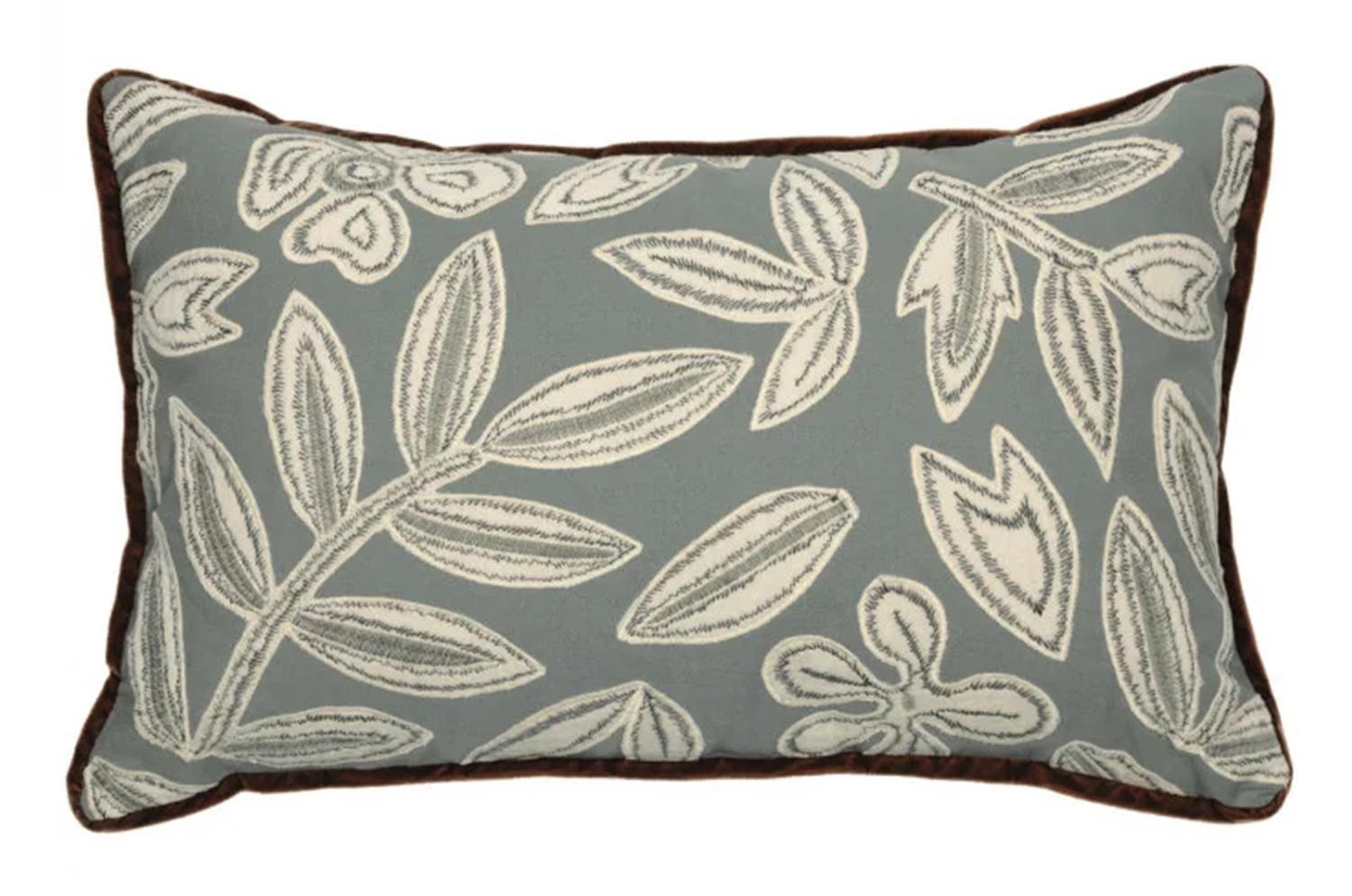 【海外取寄品】CASAMANCE FORGET ME NOT フォーゲットミーノット クッションカバー(Pierre bleue) 50×30cm - HOUSE OF JAPAN Shop