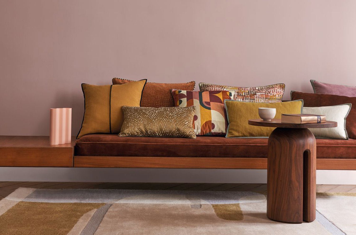 【海外取寄品】CASAMANCE GALERIE ギャルリー クッション(モルドール) 50×30cm 中材付 - HOUSE OF JAPAN Shop