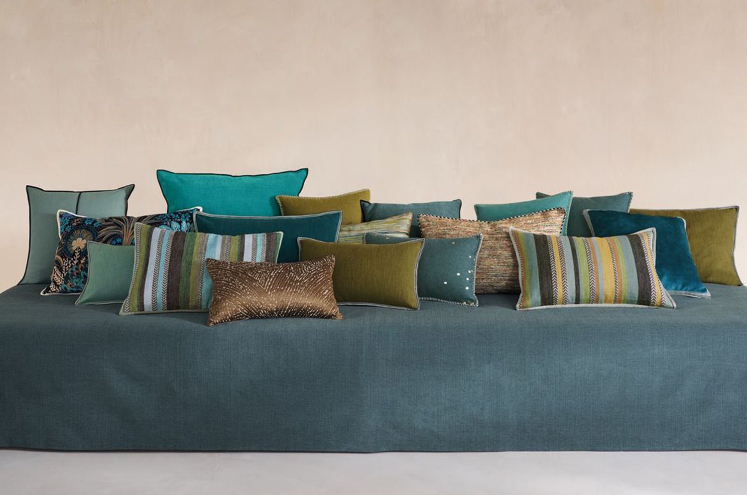 【海外取寄品】CASAMANCE GALERIE ギャルリー クッション(モルドール) 50×30cm 中材付 - HOUSE OF JAPAN Shop