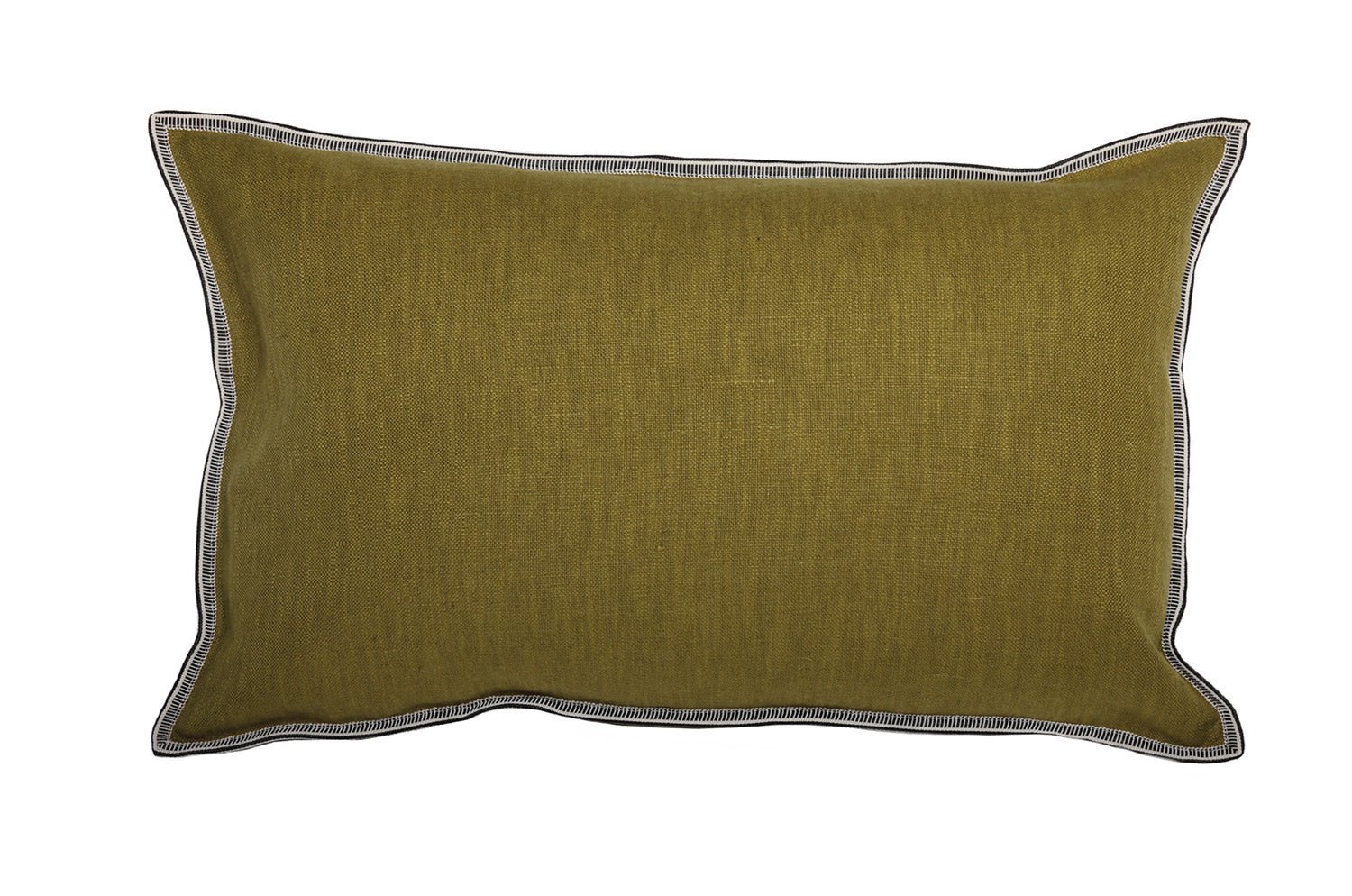 【海外取寄品】CASAMANCE GUETHARY ゲタリー クッション(オリーブ) 50×30cm 中材付 - HOUSE OF JAPAN Shop