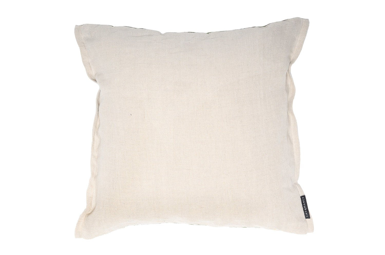 【海外取寄品】CASAMANCE HERBES FOLLES エルブ フォル クッションカバー(オリーブ) 45×45cm - HOUSE OF JAPAN Shop