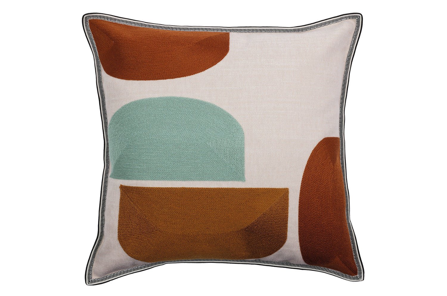 【海外取寄品】CASAMANCE JOJOBA ホホバ クッションカバー(セラドン オークル) 45×45cm - HOUSE OF JAPAN Shop