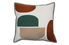 【海外取寄品】CASAMANCE JOJOBA ホホバ クッションカバー(ナクル ブルー カナール) 45×45cm - HOUSE OF JAPAN Shop