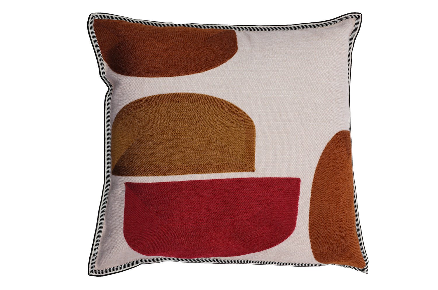 【海外取寄品】CASAMANCE JOJOBA ホホバ クッションカバー(ナチュレル グレナ) 45×45cm - HOUSE OF JAPAN Shop