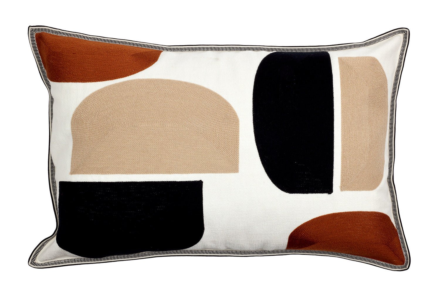 【海外取寄品】CASAMANCE JOJOBA ホホバ クッション(ナクル ノワール) 60×40cm 中材付 - HOUSE OF JAPAN Shop