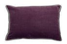 【海外取寄品】CASAMANCE JOJOBA ホホバ クッション(ヴィオレ オリーブ) 60×40cm 中材付 - HOUSE OF JAPAN Shop