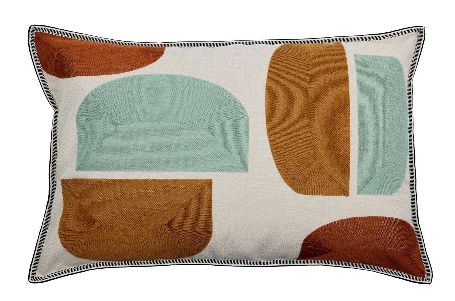 【海外取寄品】CASAMANCE JOJOBA ホホバ クッション(セラドン オークル) 60×40cm 中材付 - HOUSE OF JAPAN Shop