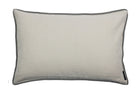 【海外取寄品】CASAMANCE JOJOBA ホホバ クッション(ナチュレル グレナ) 60×40cm 中材付 - HOUSE OF JAPAN Shop