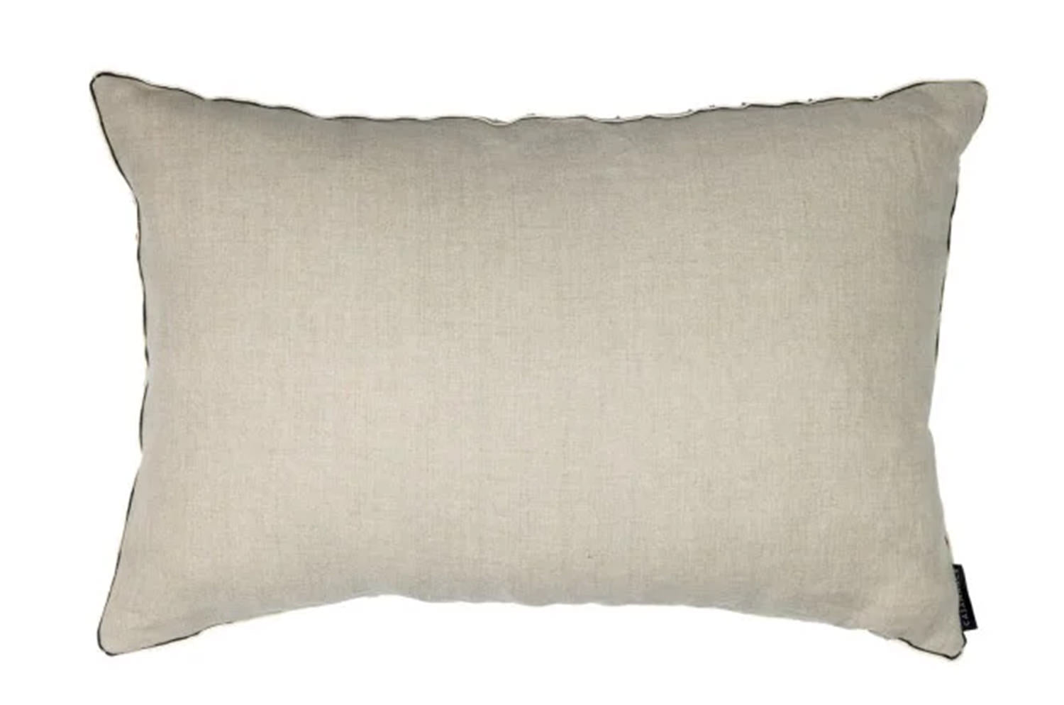 【海外取寄品】CASAMANCE LOMASI ロマシ クッションカバー(Ocre naturel) 60×40cm - HOUSE OF JAPAN Shop