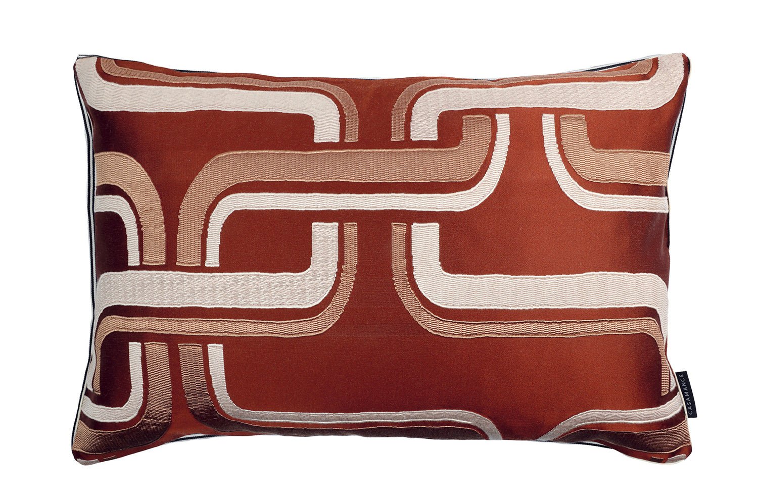 【海外取寄品】CASAMANCE LUMINESCENCE ルミヌソンス クッション(アカジュ) 60×40cm 中材付 - HOUSE OF JAPAN Shop