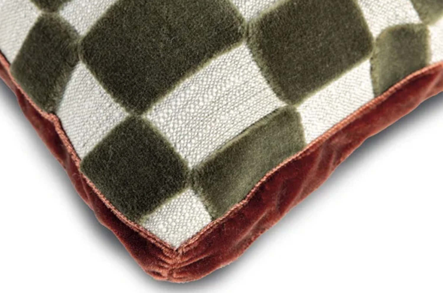 【海外取寄品】CASAMANCE MODULOR モデュロール クッションカバー(Kaki) 50×30cm - HOUSE OF JAPAN Shop