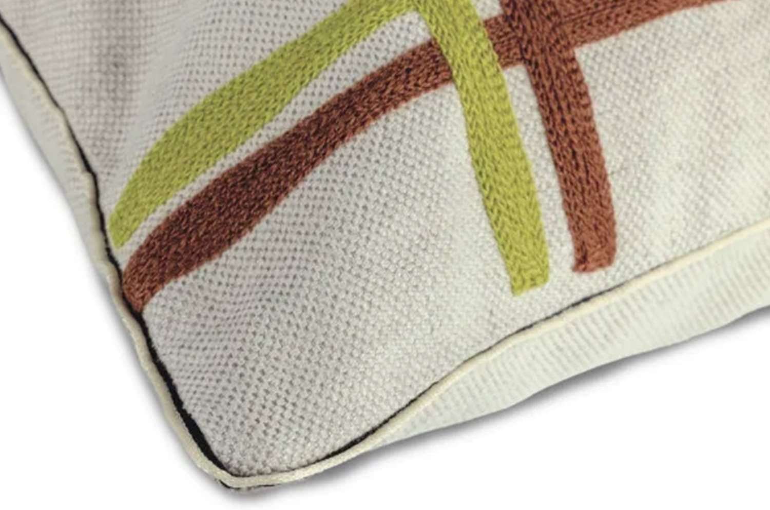 【海外取寄品】CASAMANCE OBAN オーバン クッションカバー(Citrus olive) 60×40cm - HOUSE OF JAPAN Shop