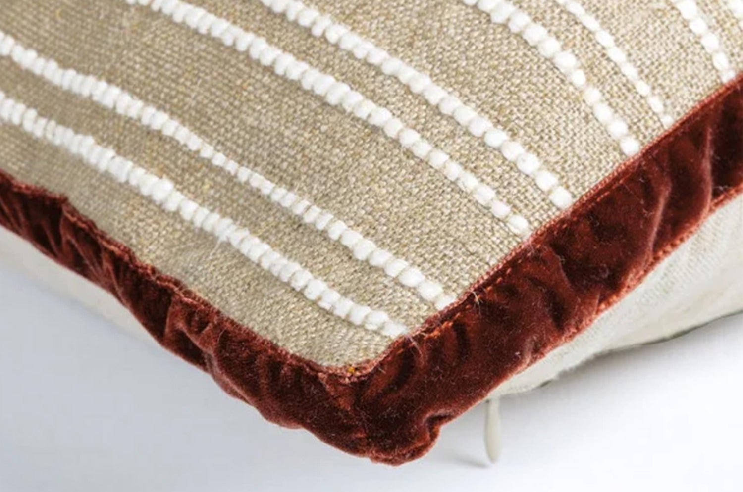 【海外取寄品】CASAMANCE ODEA オデア クッションカバー(Naturel ecru) 60×40cm - HOUSE OF JAPAN Shop