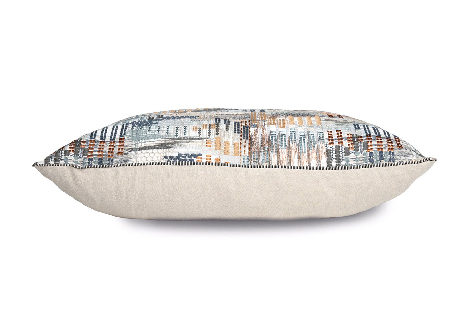 【海外取寄品】CASAMANCE POINT DE VUE ポワン ド ヴュ クッション(オラージュ オランジュ ブリュレ) 60×40cm 中材付 - HOUSE OF JAPAN Shop