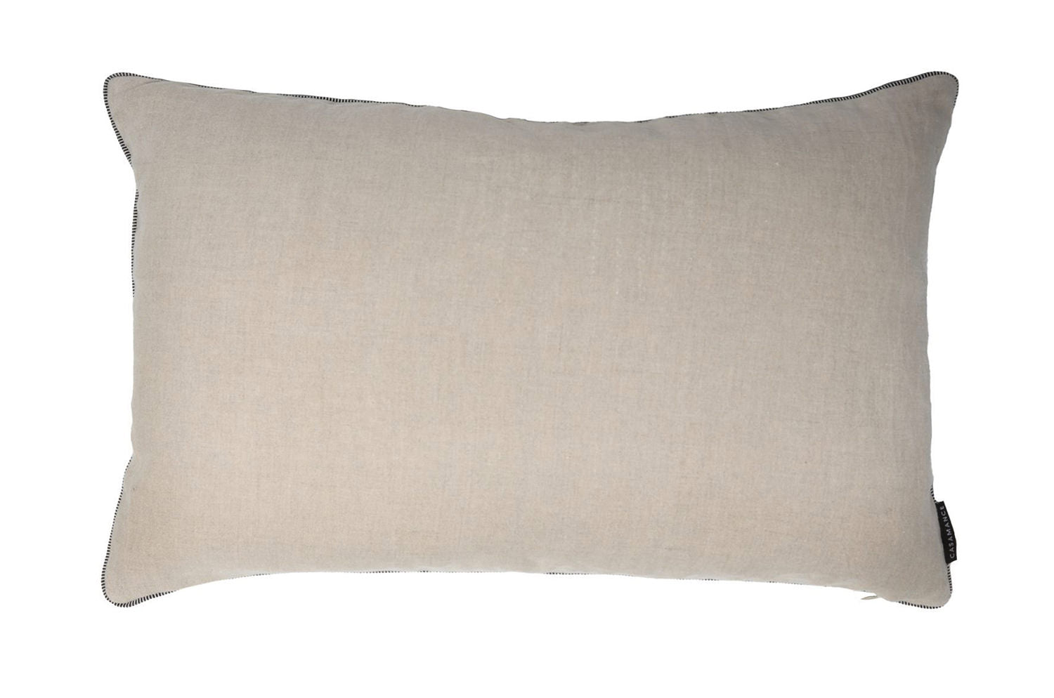 【海外取寄品】CASAMANCE POINT DE VUE ポワン ド ヴュ クッション(ターコイズ オランジュ ブリュレ) 60×40cm 中材付 - HOUSE OF JAPAN Shop