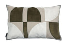 【海外取寄品】CASAMANCE RAITO レト クッション(ラン ヴェール オリーブ) 60×40cm 中材付 - HOUSE OF JAPAN Shop