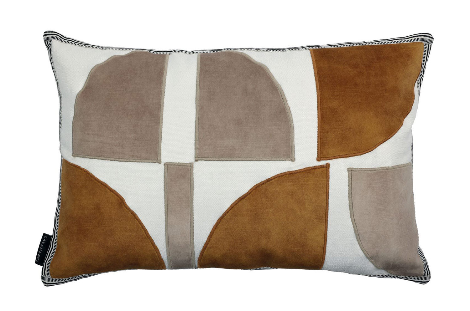 【海外取寄品】CASAMANCE RAITO レト クッション(ナクル キャメル) 60×40cm 中材付 - HOUSE OF JAPAN Shop