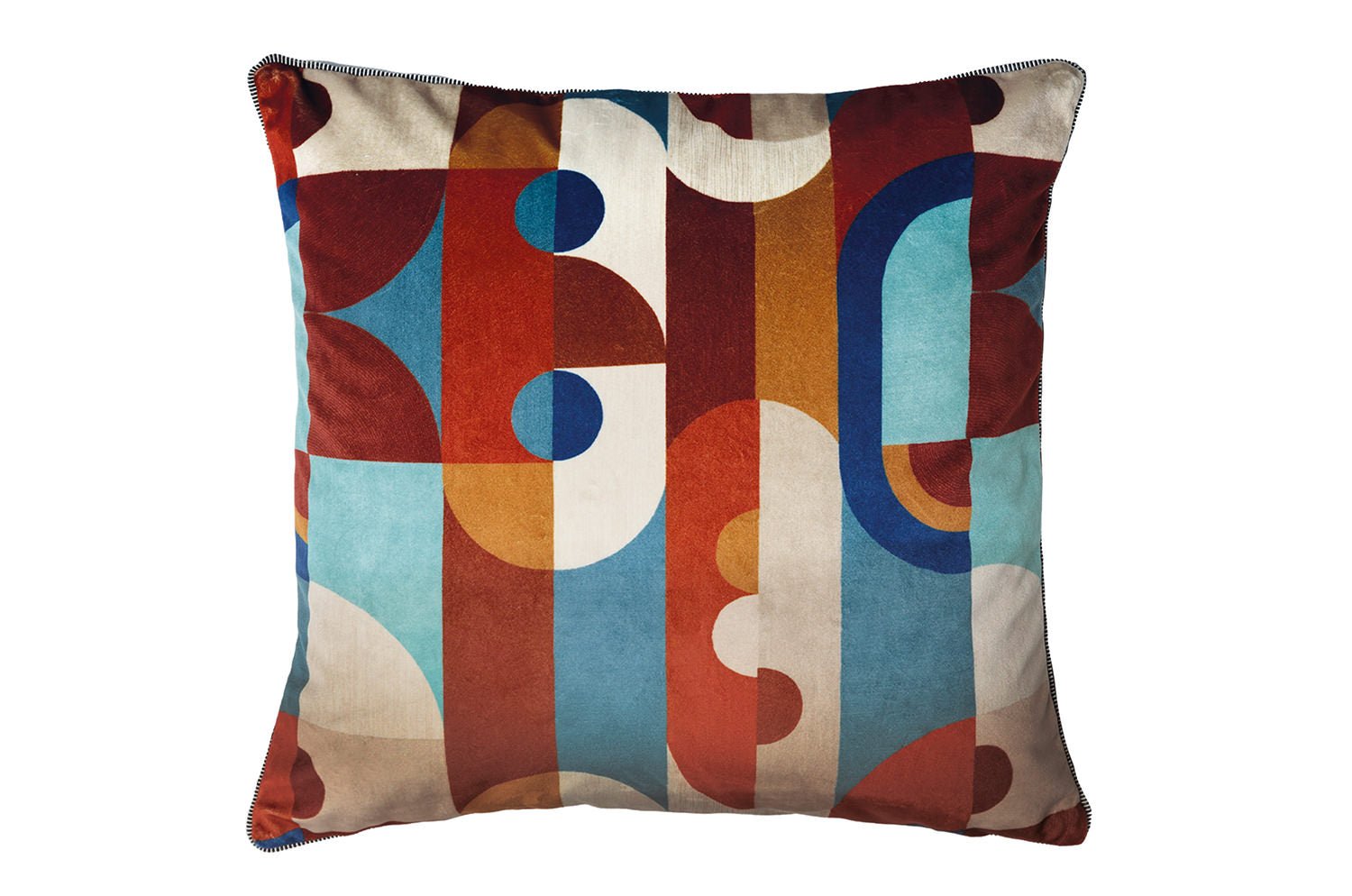 【海外取寄品】CASAMANCE RECIPROQUE レシプロック クッションカバー(ムルティコ) 45×45cm - HOUSE OF JAPAN Shop