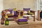 【海外取寄品】CASAMANCE RIME リム クッション(ナクル テール ド シエンヌ) 50×30cm 中材付 - HOUSE OF JAPAN Shop