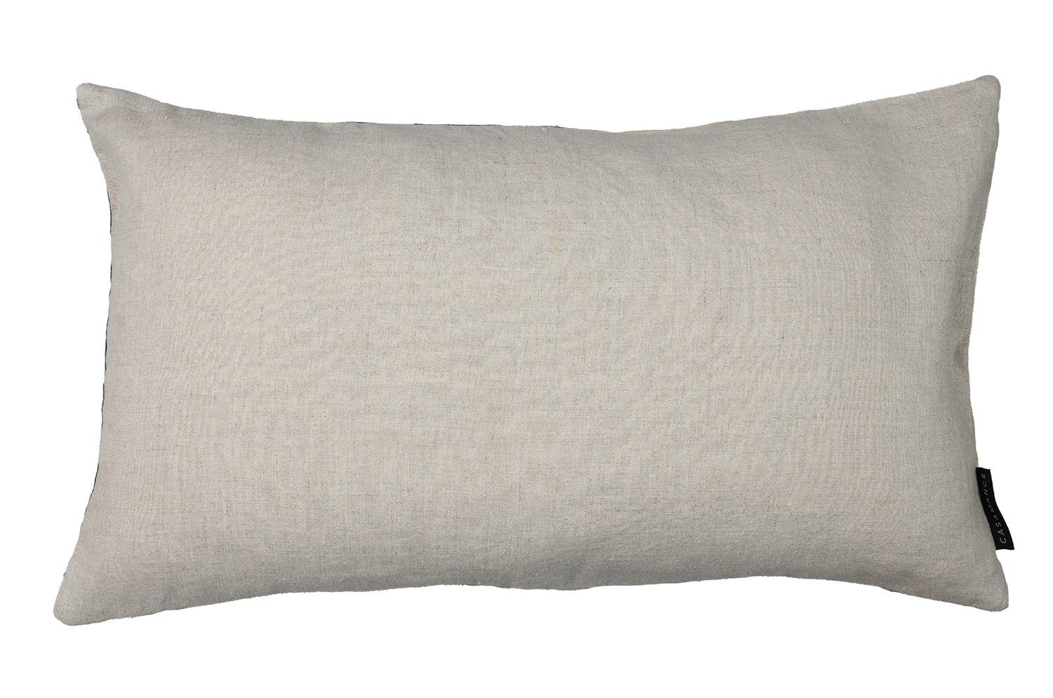 【海外取寄品】CASAMANCE RIME リム クッション(ヴェール ド グリ オークル) 50×30cm 中材付 - HOUSE OF JAPAN Shop