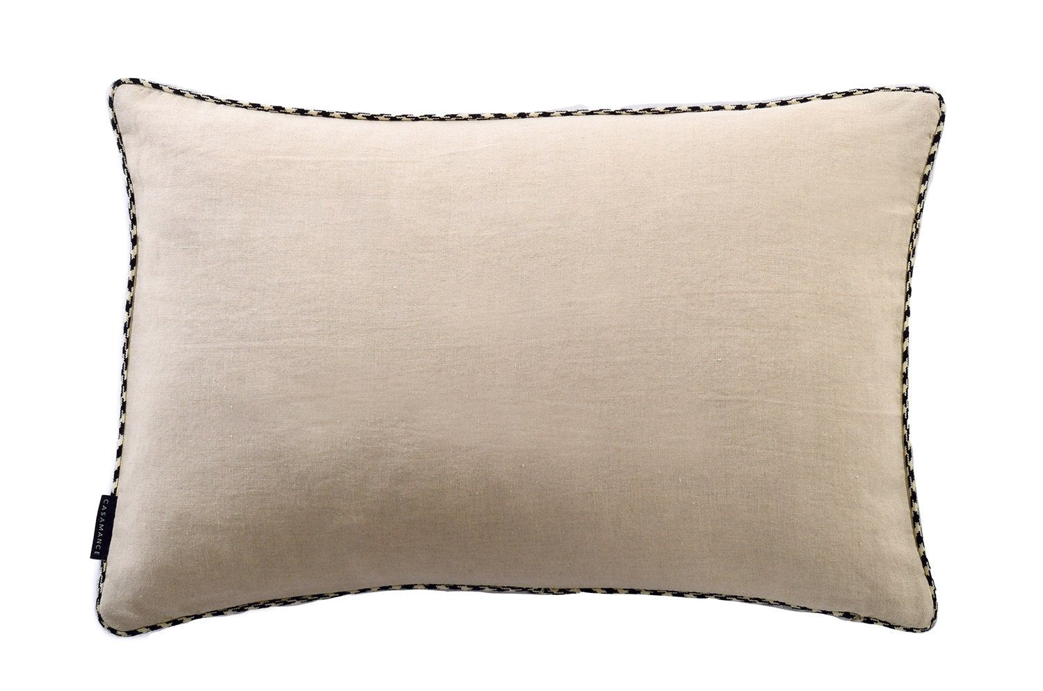 【海外取寄品】CASAMANCE SLALOM スラロム クッション(キャメル) 60×40cm 中材付 - HOUSE OF JAPAN Shop