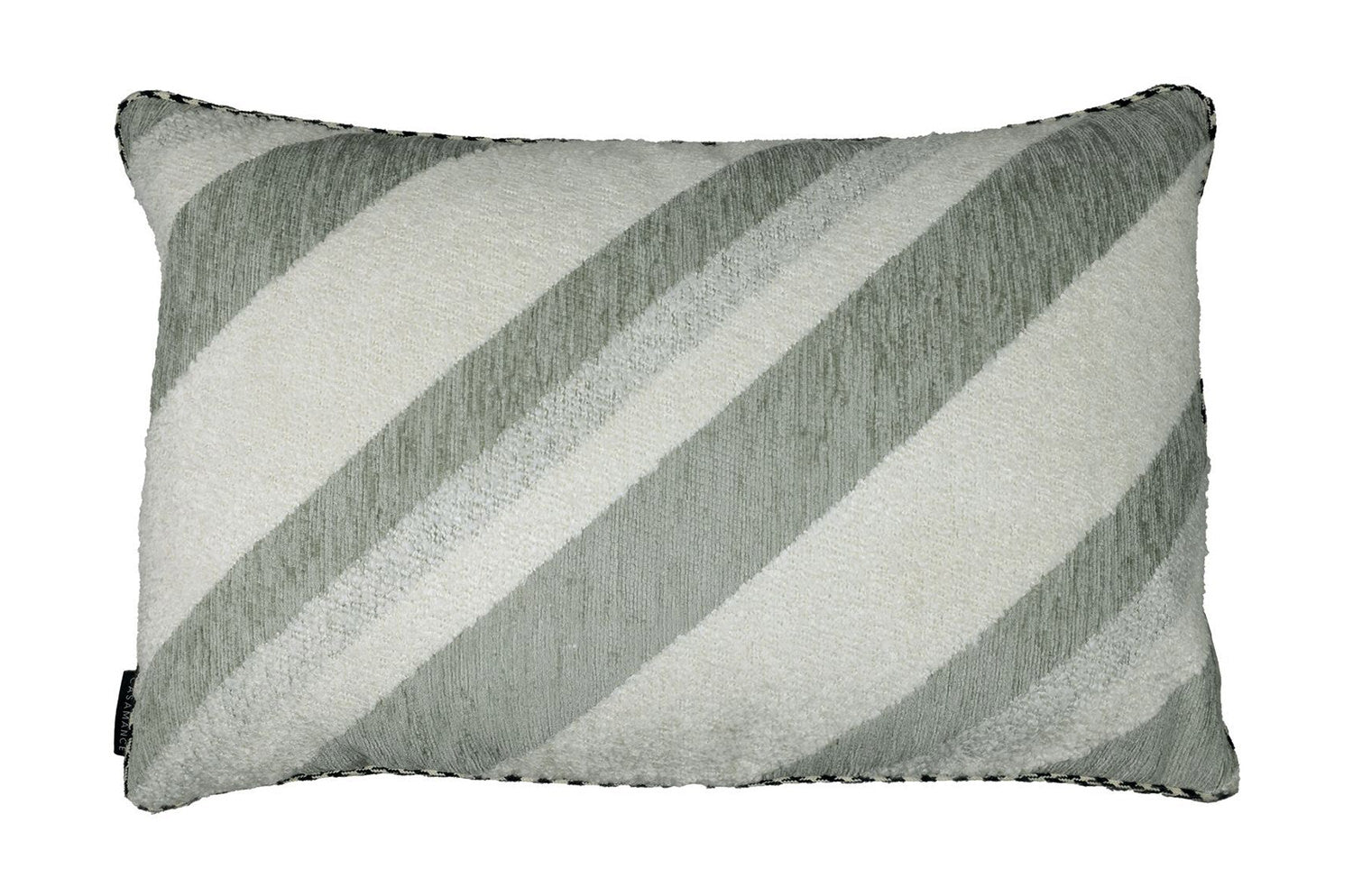 【海外取寄品】CASAMANCE SLALOM スラロム クッション(ヴェール ド グリ) 60×40cm 中材付 - HOUSE OF JAPAN Shop