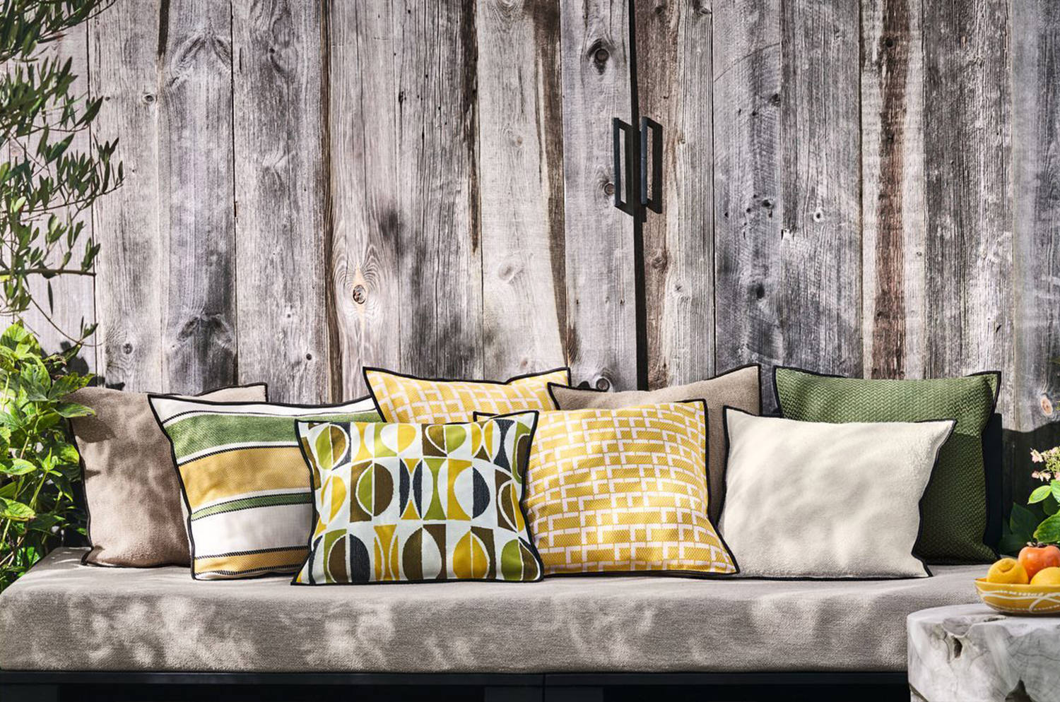 【海外取寄品】CASAMANCE SOLO ソロ クッションカバー(マロングラッセ) 45×45cm - HOUSE OF JAPAN Shop