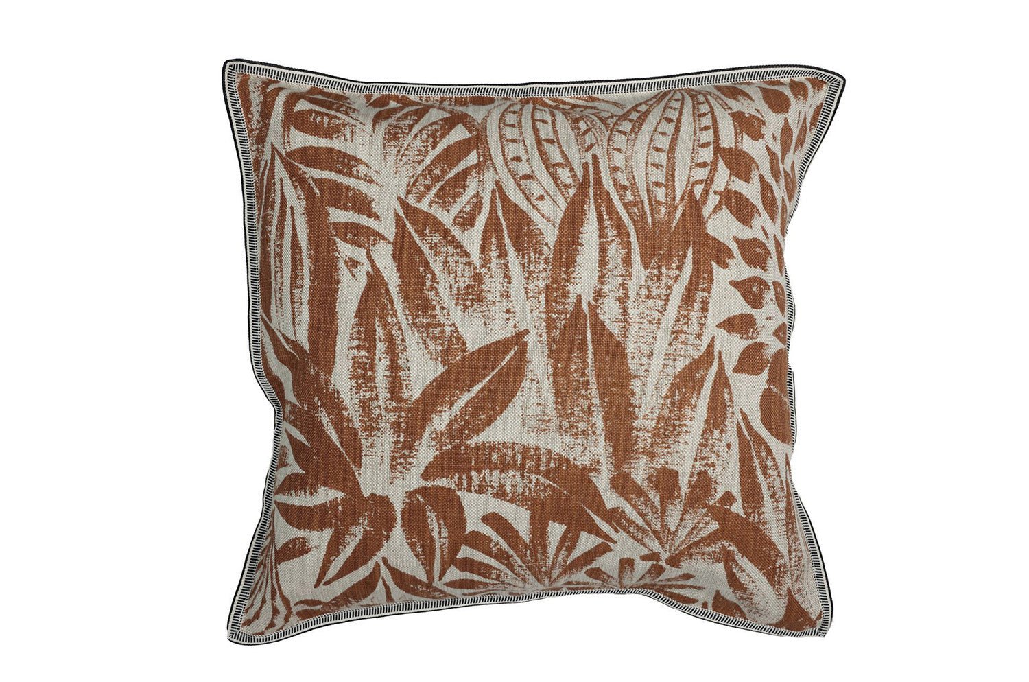 【海外取寄品】CASAMANCE VALARTA ヴァラルタ クッションカバー(テール ド シエンヌ ) 45×45cm - HOUSE OF JAPAN Shop