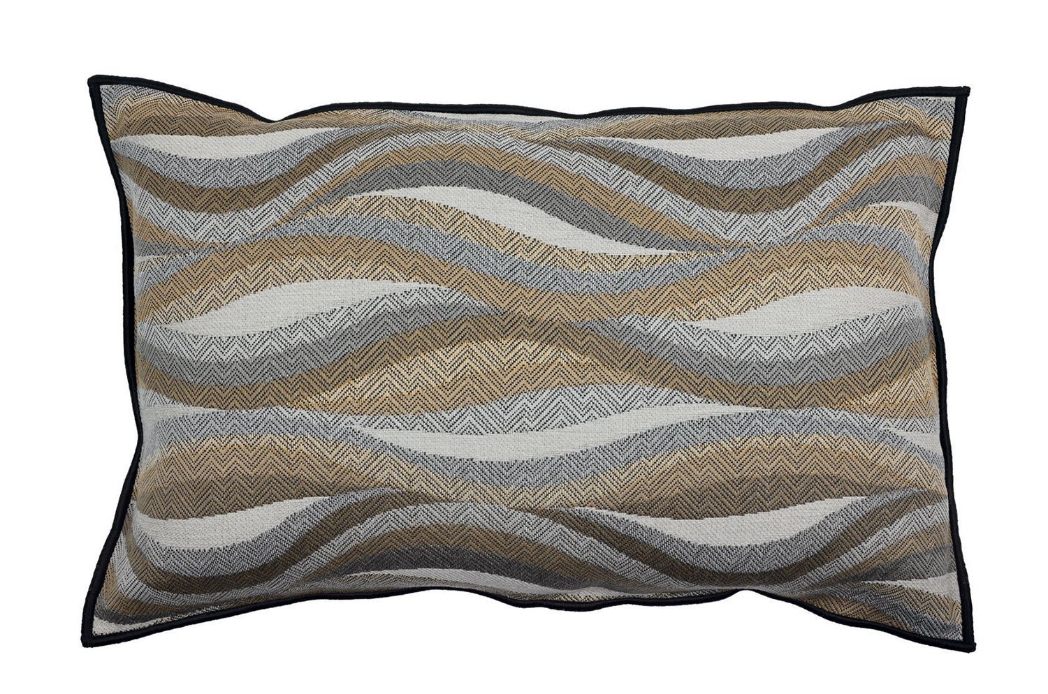 【海外取寄品】CASAMANCE WEST BAY ウエストベイ クッション(ベージュ グリ) 60×40cm 中材付 - HOUSE OF JAPAN Shop