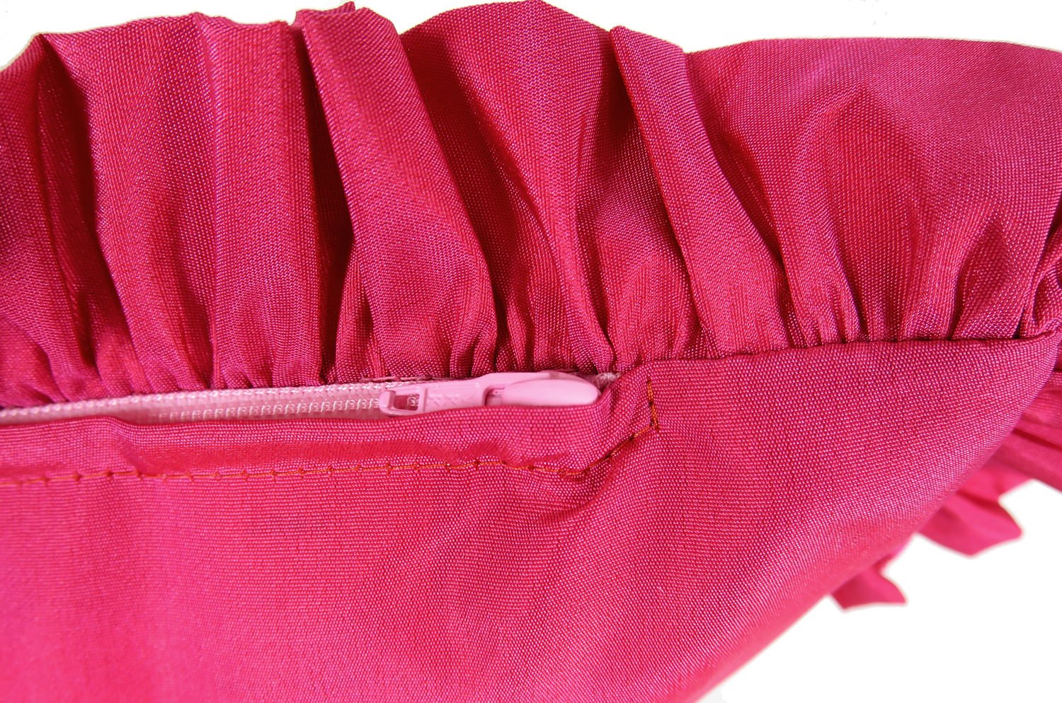 CASAMANCE(カサマンス)Lombok フリル刺繍クッション No.03 53×30cm 中材付 - HOUSE OF JAPAN Shop