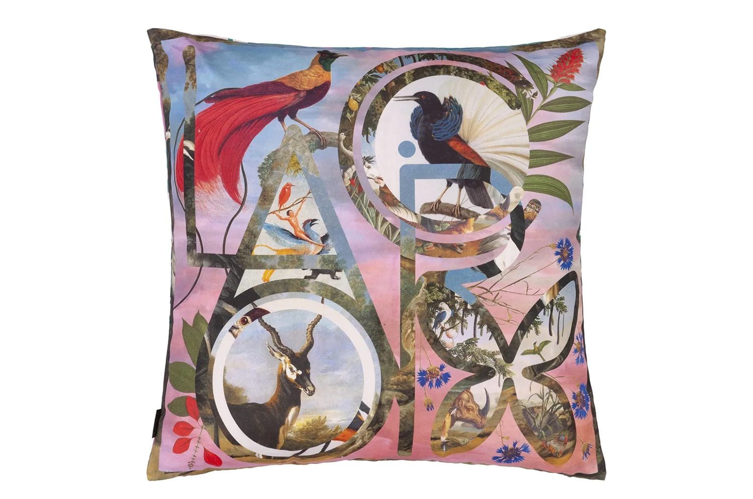 【海外取寄品】Christian Lacroix パラダイス フラミンゴ クッションカバー 55×55cm 中材付 - HOUSE OF JAPAN Shop