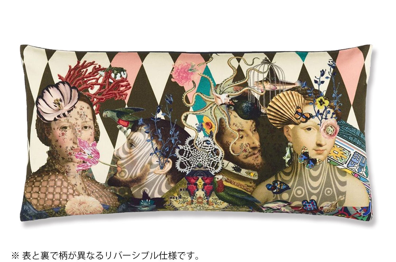 【海外取寄品】Christian Lacroix ル キュリウ アルジル クッション 60×30cm 中材付 - HOUSE OF JAPAN Shop