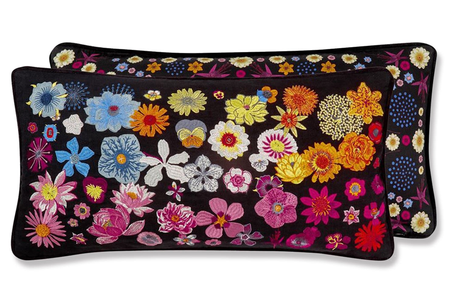 【海外取寄品】Christian Lacroix ジャルダン デ ヘスペリデス マルチカラー クッション 60×30cm 中材付 - HOUSE OF JAPAN Shop