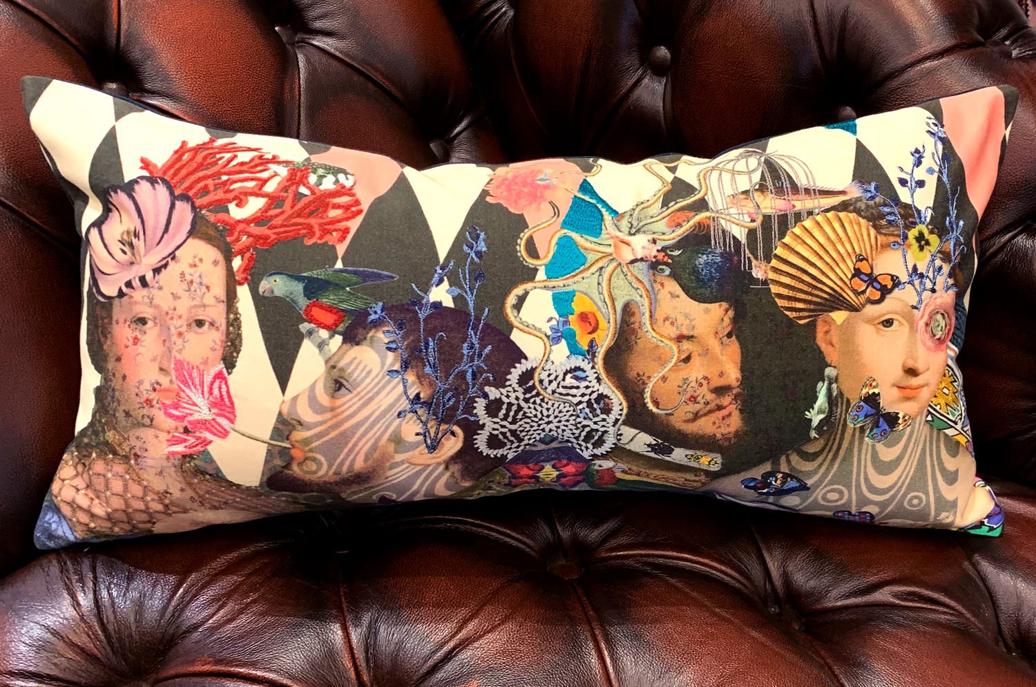 【海外取寄品】Christian Lacroix ル キュリウ アルジル クッション 60×30cm 中材付 - HOUSE OF JAPAN Shop