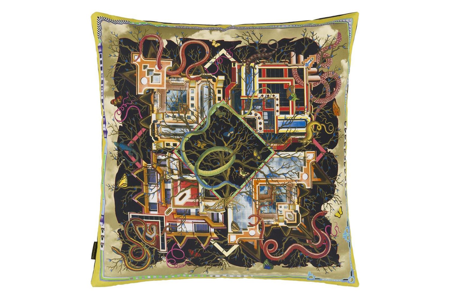 【海外取寄品】Christian Lacroix Archeologie Mosaique クッション 55×55cm 中材付 - HOUSE OF JAPAN Shop