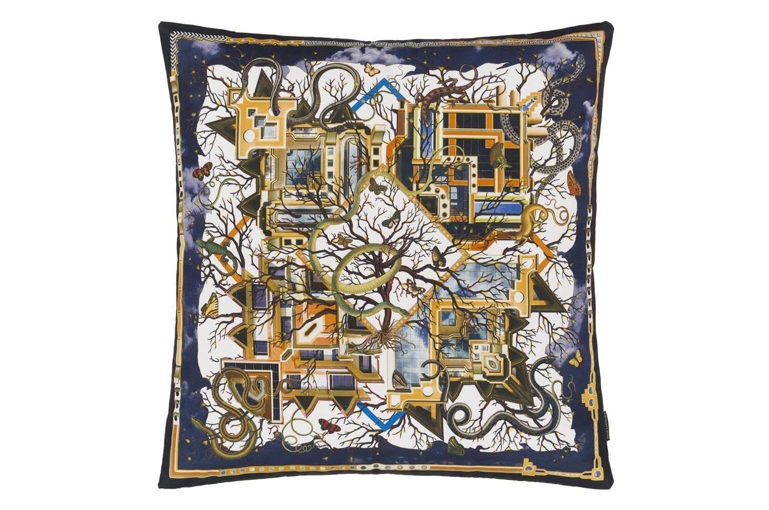 【海外取寄品】Christian Lacroix Archeologie Mosaique クッション 55×55cm 中材付 - HOUSE OF JAPAN Shop