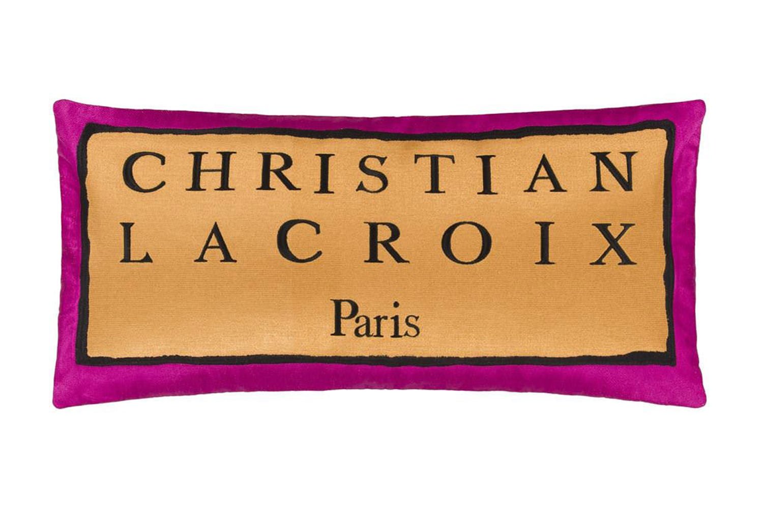 【海外取寄品】Christian Lacroix Couture! Rose Torero クッション 60×30cm 中材付 - HOUSE OF JAPAN Shop
